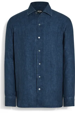 Ermenegildo Zegna Camicia in Oasi Lino