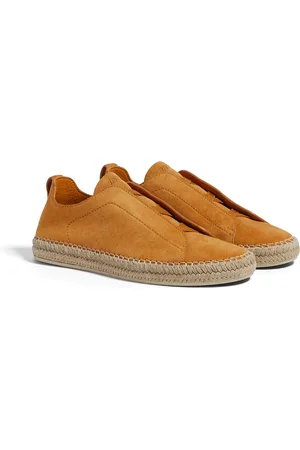 Ermenegildo Zegna Triple Stitch Espadrillas in Suede