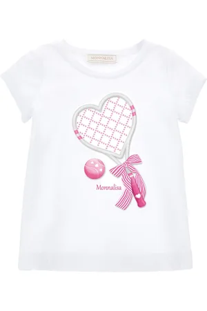 MONNALISA T-shirt, bambina, logata.