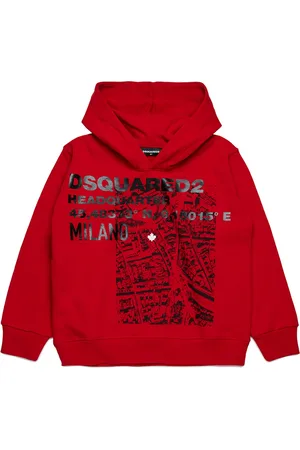 Dsquared2 Felpa, unisex, logata.
