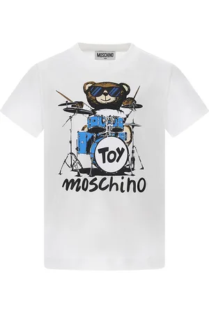 Moschino T-shirt, unisex, logata.