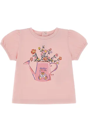 Moschino T-shirt, bambina, logata.