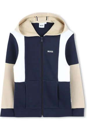 HUGO BOSS Felpa, bambino, logata.
