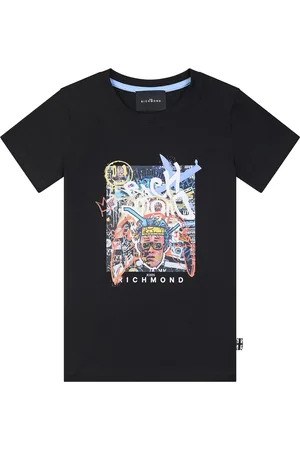 John Richmond T-shirt, bambino, logata.