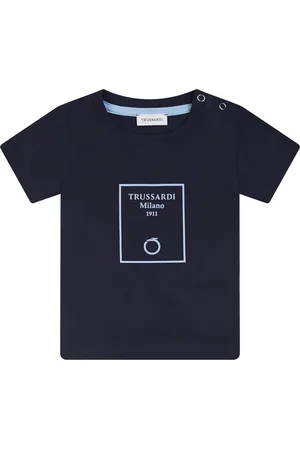 Trussardi T-shirt, bambino, logata.