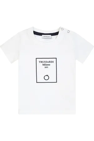 Trussardi T-shirt, bambino, logata.