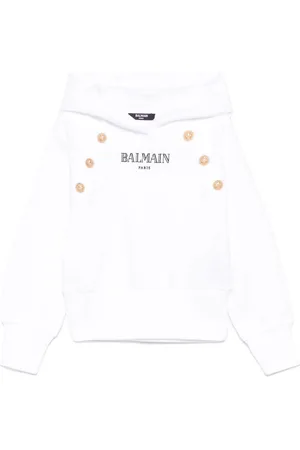 Balmain Felpa, bambina, logata.