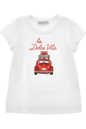 MONNALISA T-shirt, bambina, logata.