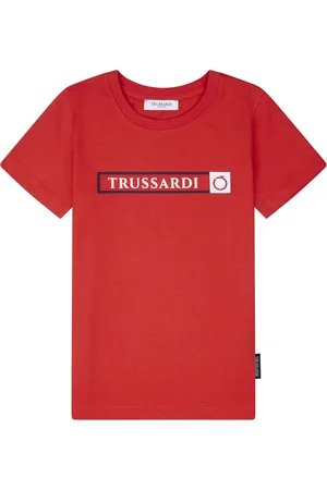 Trussardi T-shirt, bambino, logata.