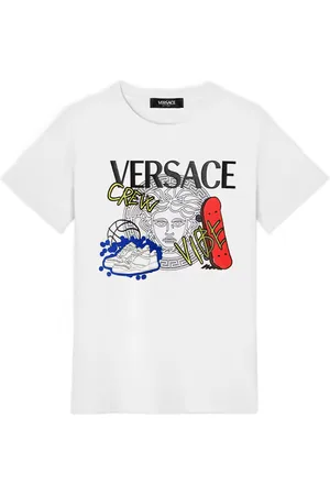 VERSACE T-shirt, unisex, logata.