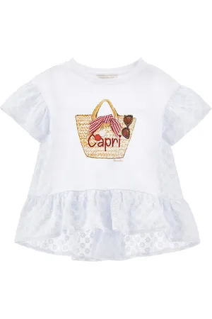 MONNALISA T-shirt, bambina, logata.