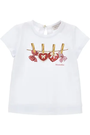 MONNALISA T-shirt, bambina, logata.