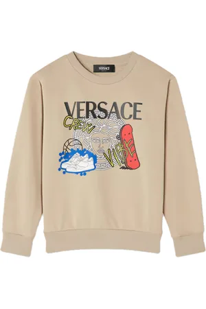 VERSACE Felpa, unisex, logata.
