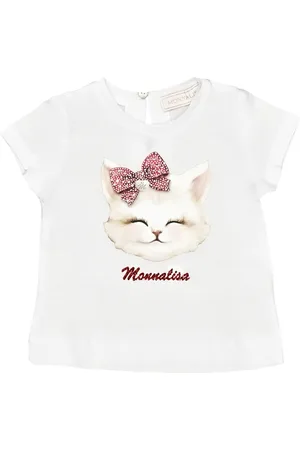 MONNALISA T-shirt, bambina, logata.