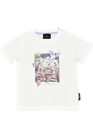 John Richmond T-shirt, bambino, logata.