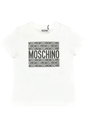 Moschino T-shirt, unisex, logata.