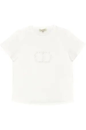 Twin-Set T-shirt, bambina, logata.