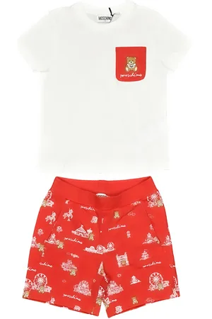 Moschino Completo, bambino, logato.