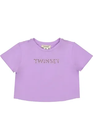 Twin-Set T-shirt, bambina, logata.